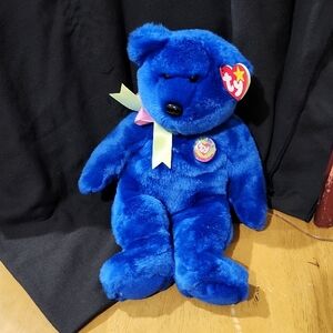 TY LARGE CLUBBY the OFFICIAL BEANIE BABY CLUB BEANIE BEAR